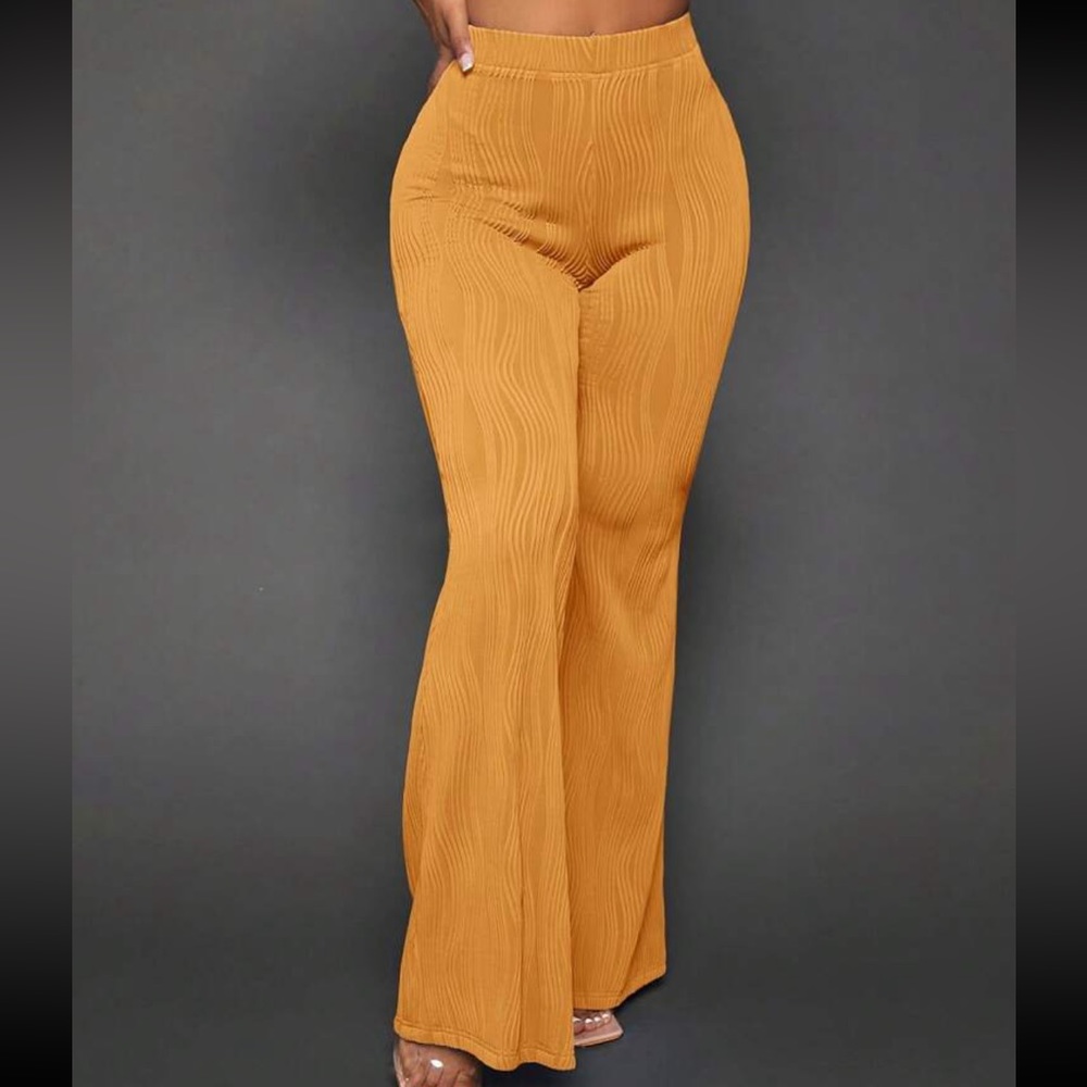 New Printed Flare Wide Leg Pants